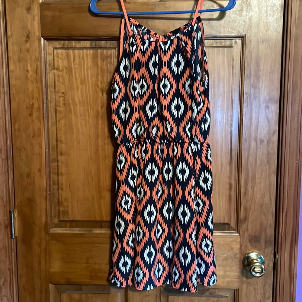 My Michelle Dress Aztec Print